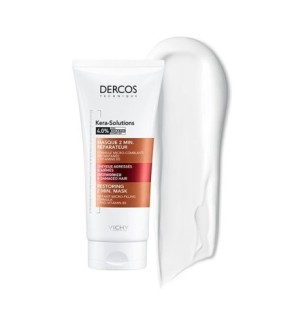 Vichy Dercos Kera-Solutions Masque 2min. Réparateur Cheveux Secs et Abîmés | 200ml