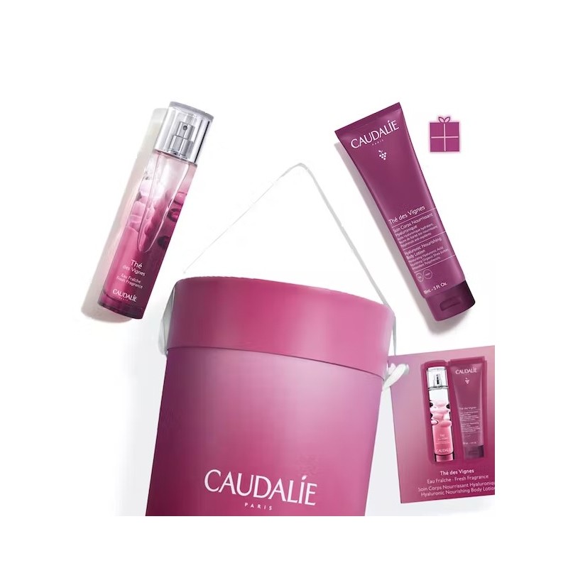 Caudalie The des Vinges Coffret Soin corps Nourissant+Eau fraiche Caudalie The des Vinges Coffret Soin corps Nourissant+Eau fraiche