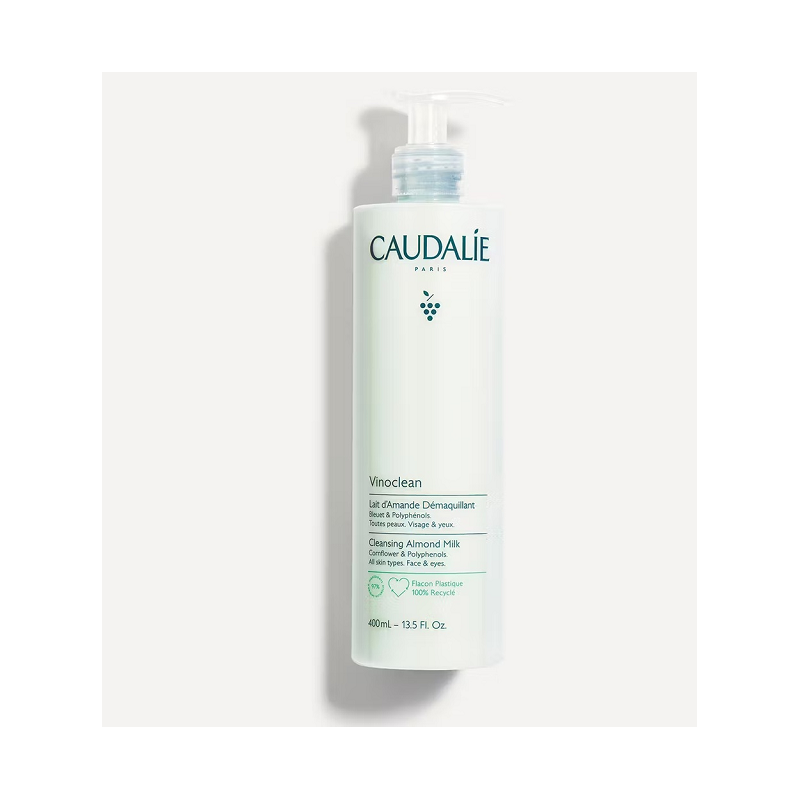 CAUDALIE VINOCLEAN LAIT D’AMANDE DÉMAQUILLANT 400 ML CAUDALIE VINOCLEAN LAIT D’AMANDE DÉMAQUILLANT 400 ML