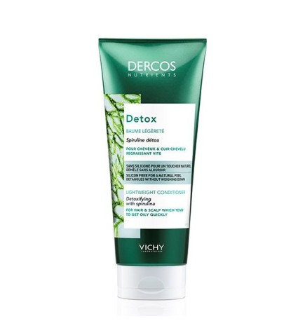 Vichy Dercos Nutrients Après-Shampoing Baume Detox Cheveux Gras | 200ml