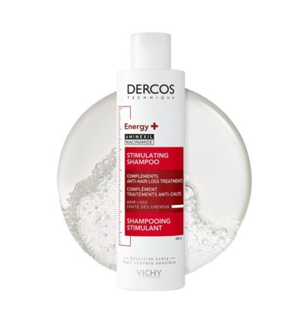 Vichy Dercos Technique ENERGY+ Shampooing Stimulant Anti-Chute | 200ml