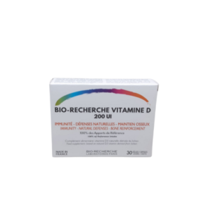 Bio-Recherche Vitamine D 200UI 30 Gelules