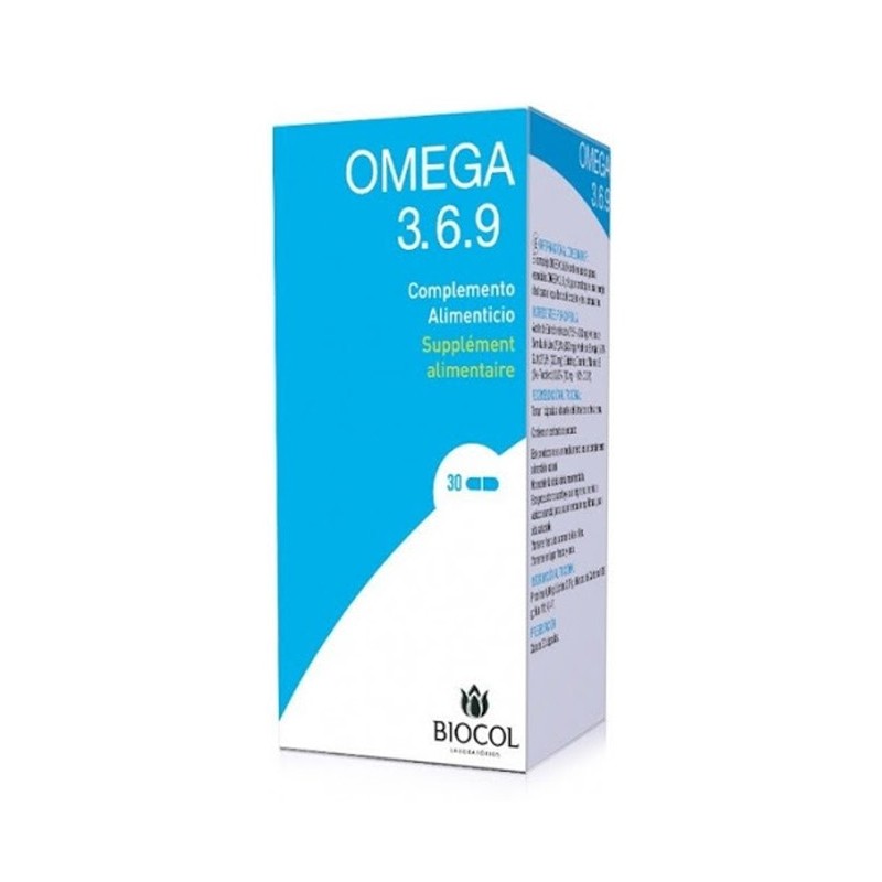 Biocol Oméga 3.6.9 – 30 Capsules Biocol Oméga 3.6.9 – 30 Capsules