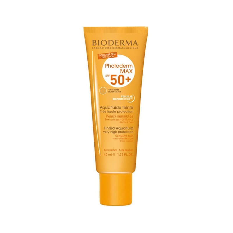 Bioderma – Photoderm Max Aquafluide Dorée Spf 50+ – 40 ml Bioderma – Photoderm Max Aquafluide Dorée Spf 50+ – 40 ml