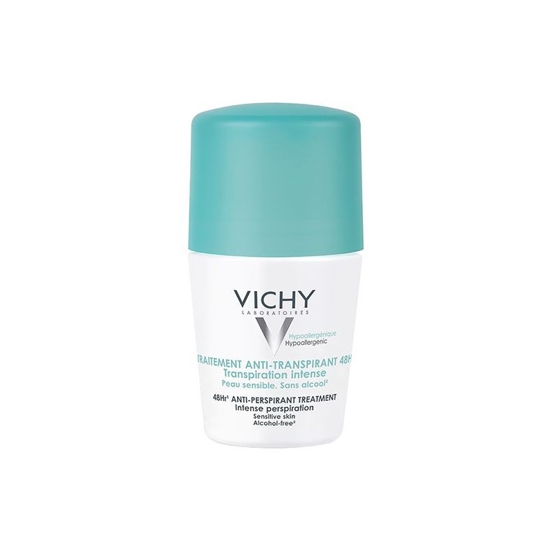 Vichy Dermo-Tolérance Déodorant Anti-Transpirant 48H Bille Peau Sensible | 50ml
