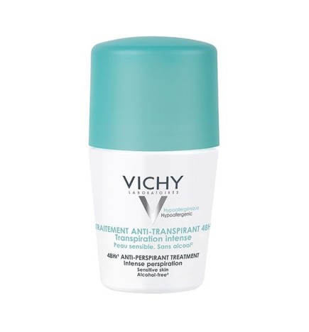 Vichy Dermo-Tolérance Déodorant Anti-Transpirant 48H Bille Peau Sensible | 50ml
