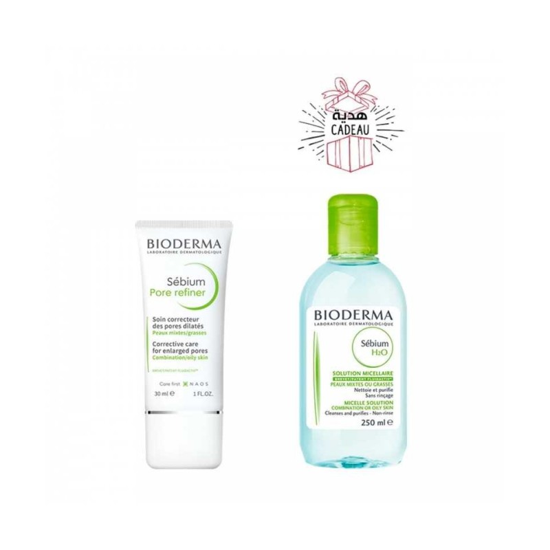 Bioderma – Sébium Pore refiner – 30 ml  égal  Sebium H2O 250ml