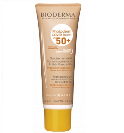 Bioderma Photoderm Cover Touch teinte dorée spf50+ 40g