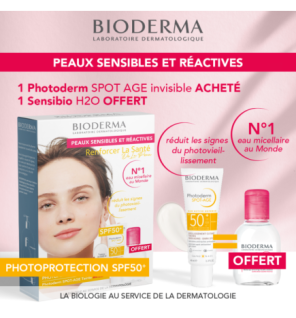 BIODERMA Photoderm SPOT-AGE SPF50++ 40ml+ Sensibio H2O