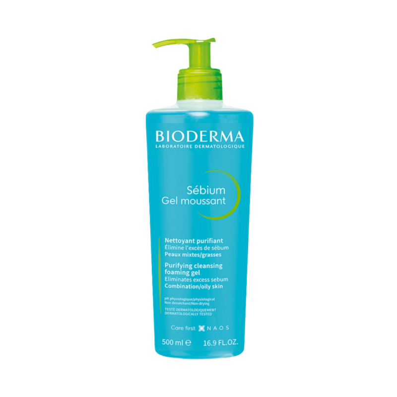 Bioderma Sebium Gel Moussant 500ml Bioderma Sebium Gel Moussant 500ml