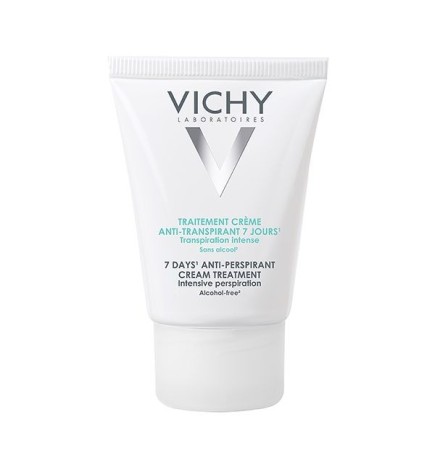 Vichy Dermo-Tolérance Traitement Crème Anti-Transpirant 7 Jours Tous Types de Peaux | 30ml