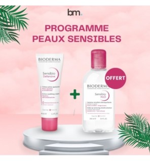 Bioderma Sensibio Duo Coffret Defensive Creme 40ml+H2O 250ml OFFERT