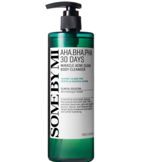 SOME BY MI AHA-BHA-PHA 30 DAYS MIRACLE ACNE CLEAR BODY CLEANSER 400ML
