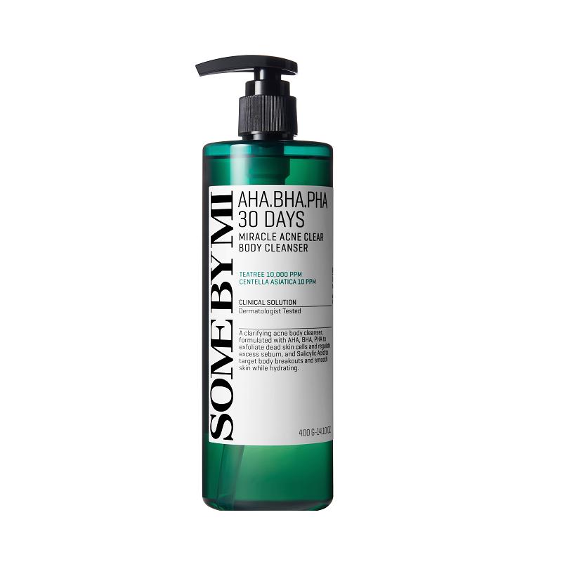 SOME BY MI AHA-BHA-PHA 30 DAYS MIRACLE ACNE CLEAR BODY CLEANSER 400ML