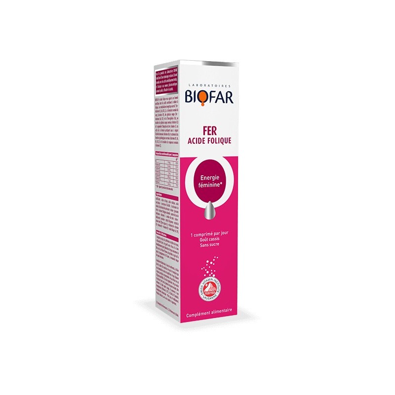 Biofar Fer Acide Folique 20 capsules