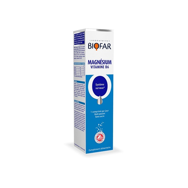 Biofar Magnésium b6+b2 20 capsules