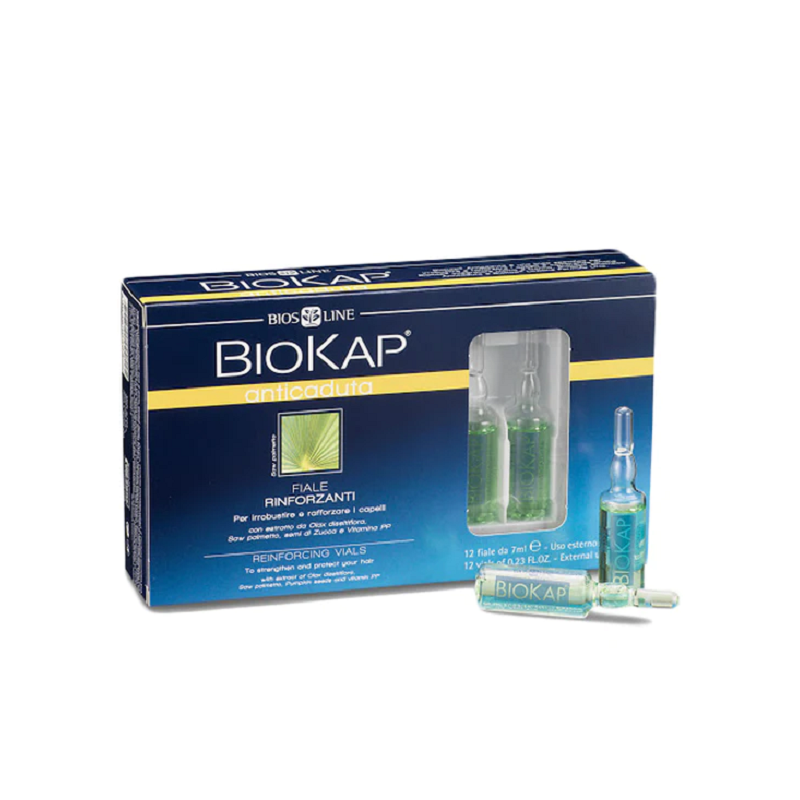 Biokap – Ampoules fortifiantes anti-chute – 12 x 7 ml