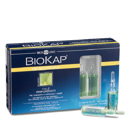 Biokap – Ampoules fortifiantes anti-chute – 12 x 7 ml