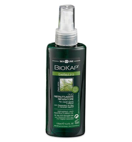 Biokap – Huile nourrissante et réparatrice – Cheveux secs – 125 ml