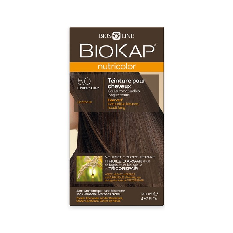 Biokap – Nutricolor 5.0 Châtain clair