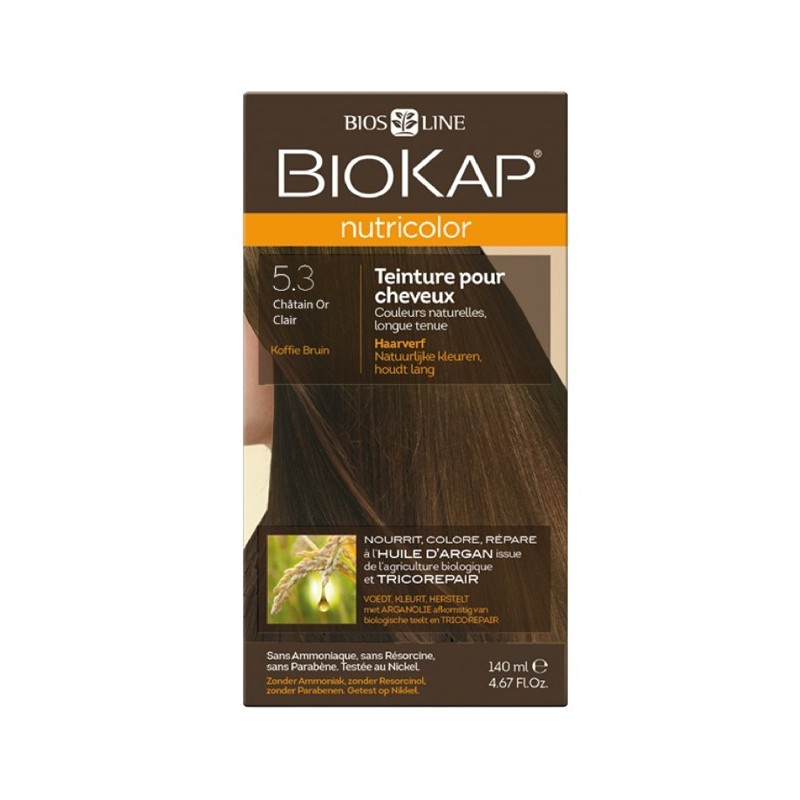 Biokap – Nutricolor 5.3 Châtain or clair