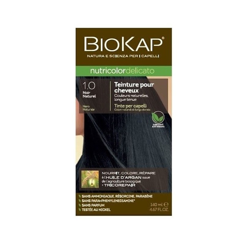 Biokap – Nutricolor Delicato 1.0 Noir naturel