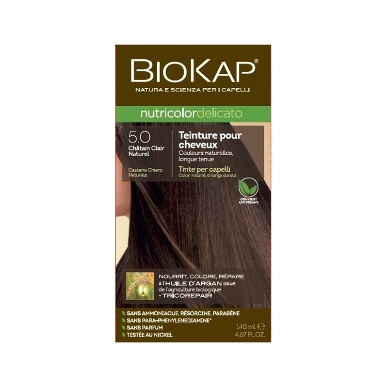 Biokap – Nutricolor Delicato 5.0 Châtain clair naturel