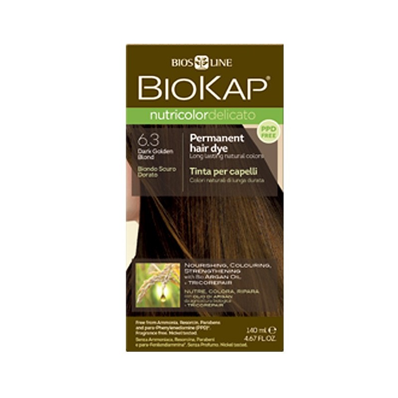 Biokap – Nutricolor Delicato 6.3 Blond foncé doré