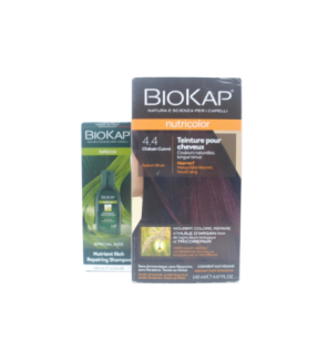 Biokap Nutricolor 4.4 140ml+ Shampoing 100ml pack