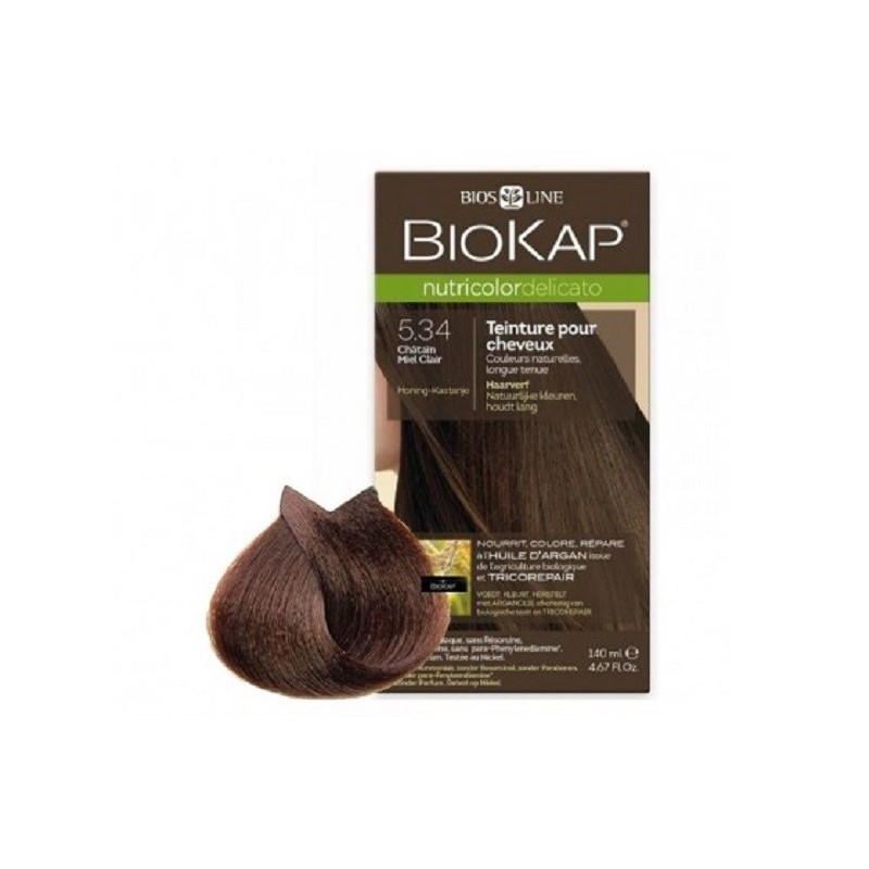Biokap Nutricolor Delicato Rapid Teinture pour Cheveux 5.34