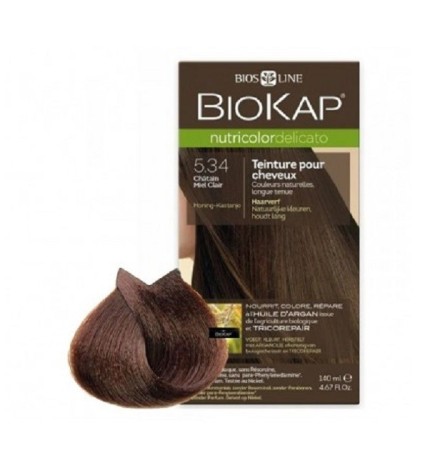 Biokap Nutricolor Delicato Rapid Teinture pour Cheveux 5.34