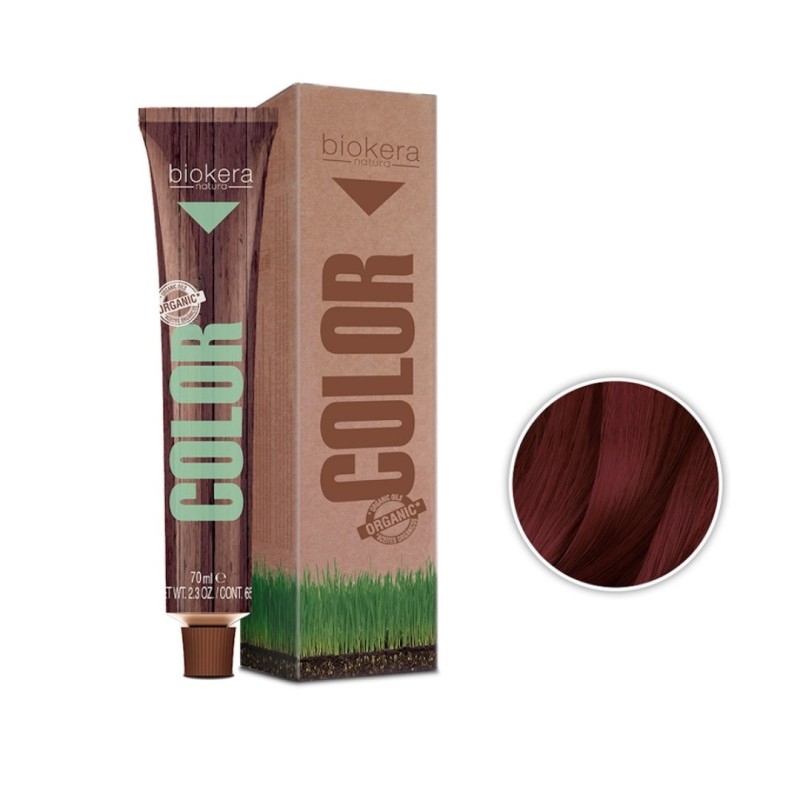 Biokera Color Rouge Châtain Clair intense N°5.66