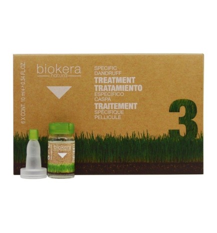 BIOKERA NATURE TRAITEMENT ANTI-PELLICULAIRE INTENSIF 6 AMP 10ML