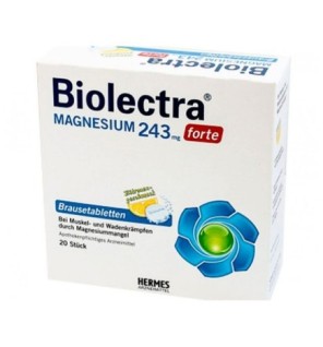 Biolectra Magnesium forte 20comprimes