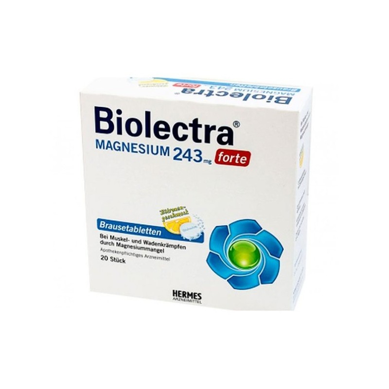 Biolectra Magnesium forte 20comprimes