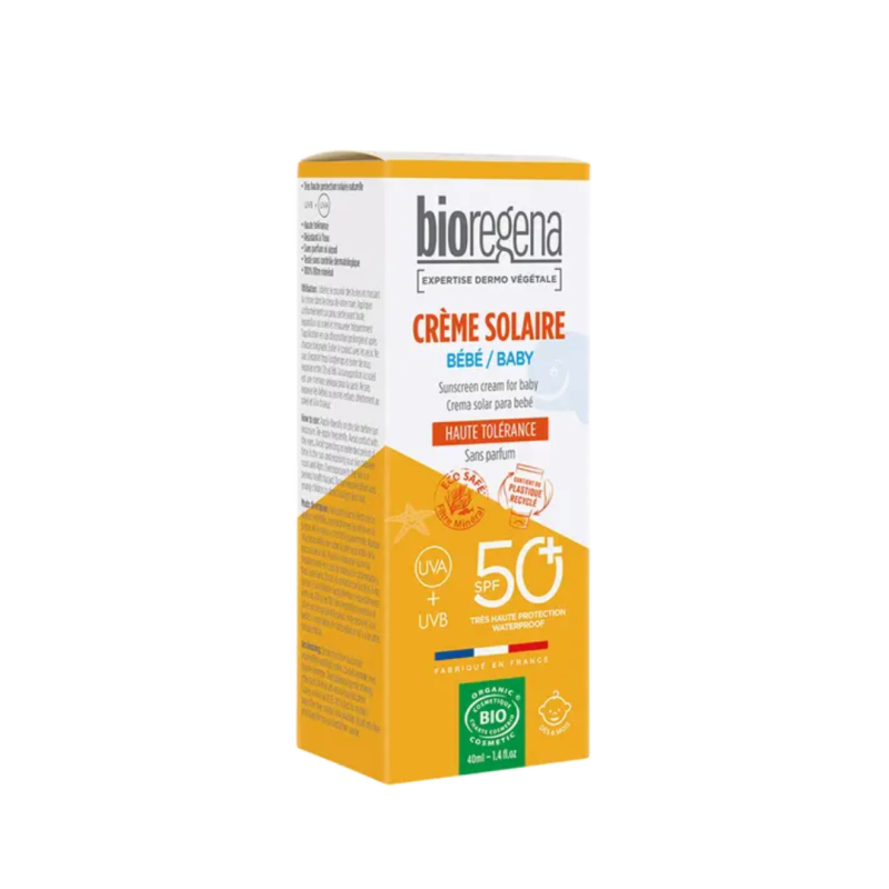 Bioregena Creme Solaire Bébé 40ml