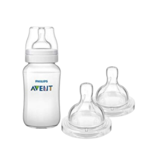 Avent Anti-colic Biberon 330ml Scf816/61+2 Tetine +6m scf634/27