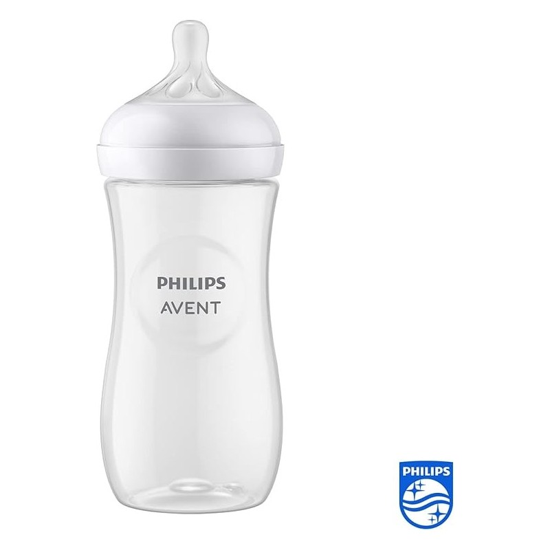 AVENT BIBERON NATURAL 3.0 TEAT 3M+ 330ML SCY906/01