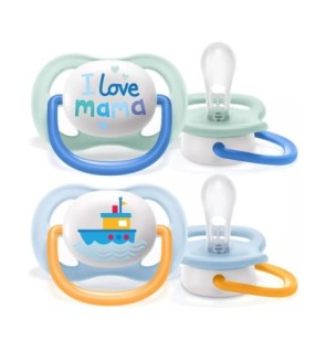 AVENT SUCETTE AIR COLL 0-6M BOY MAM/BOA SCF080/01