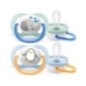 AVENT SUCETTE ORTHO 0-6M BOY ELEP/PENG SCF080/05