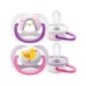 AVENT SUCETTE ORTHO 0-6M GIRL PENG/BIRD SCF080/06