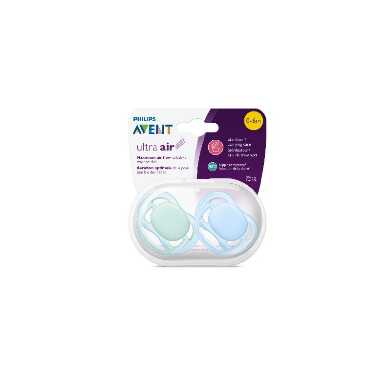 Avent Sucette Ultra Air Sucettes 0-6 Mois