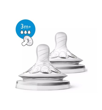 AVENT TETINE NATURAL 3M+ SCF043/27