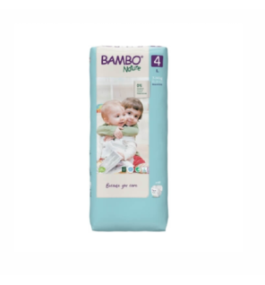 Bambo Nature Couches T4 L 7-12kg/40 Pieces