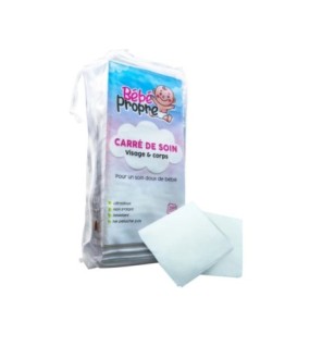 Bebe Propre Carre De Soin 100pcs