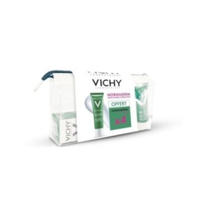 Vichy Normaderm Fluide DoubleCorrection 30ml+4 Gel Purifiant 15ml Trousse