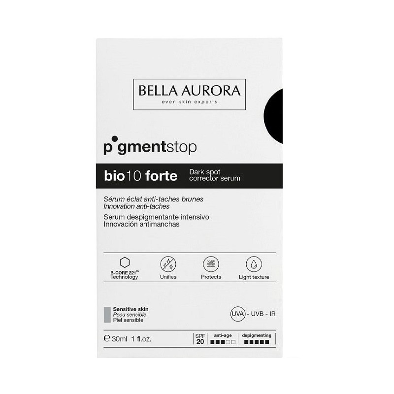 BELLA AURORA – BIO10 FORTE Pigment Stop Peau Sensible BELLA AURORA – BIO10 FORTE Pigment Stop Peau Sensible