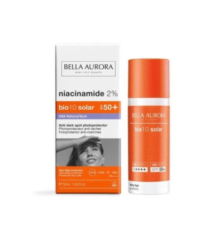 Bella Aurora Bio10 Solar Niacinamide 2% spf50+ 50ml