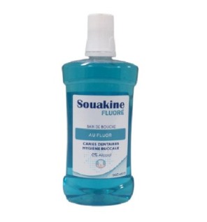 SOUAKINE BAIN DE BOUCHE FLUOREE 500ML