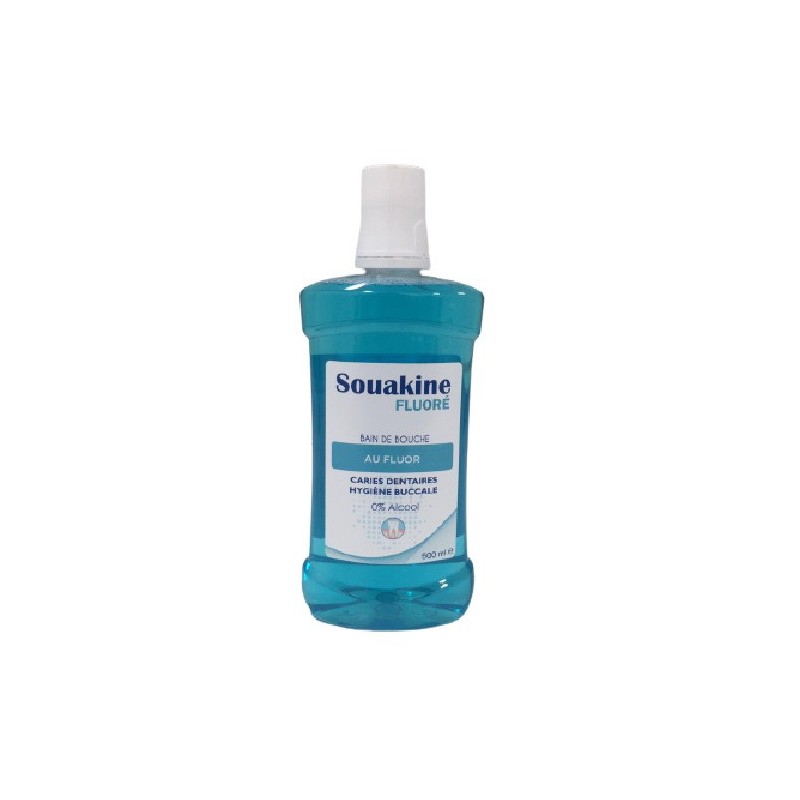 SOUAKINE BAIN DE BOUCHE FLUOREE 500ML